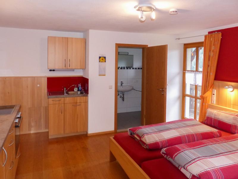 Küchenzeile im Zimmer 3 im Haurihäusle Küchenzeile im Zimmer 3 im Haurihäusle